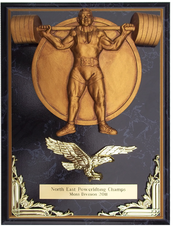 Powerlifting awards,powerlifting trophys,weightlifting trophys